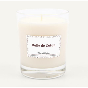 Bougie parfumée  - Bulle de coton