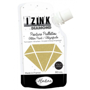 IZINK pastel Gold Glitter Paint