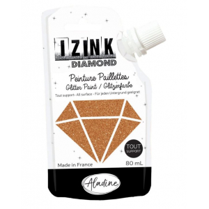 IZINK copper Glitter Paint