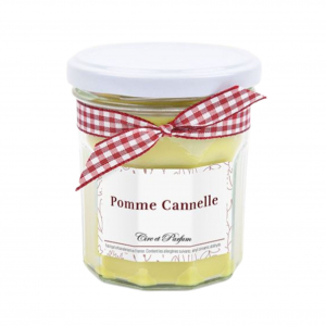 Bougie Pot de confiture - Pomme Canelle