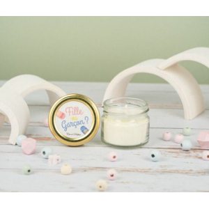 Gender Reveal candle - Musc Blanc