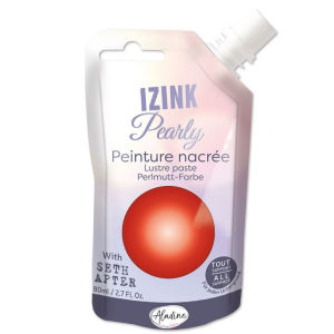 Perly IZINK pearly red paint